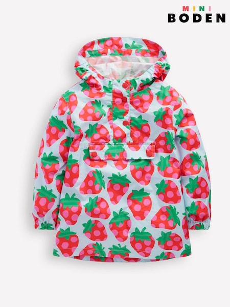 Boden Blue Waterproof Pack Away Jacket (F36347) | €30 - €34