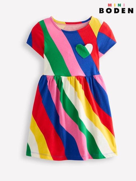 Boden Heart Pocket Fun 100% Cotton Jersey Dress (F36352) | 1 262 грн - 1 382 грн