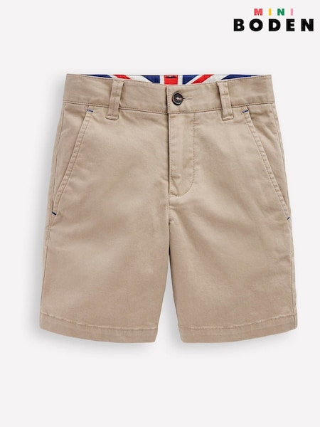 Boden Brown Classic Chino Shorts (F36372) | R$ 225 - R$ 265