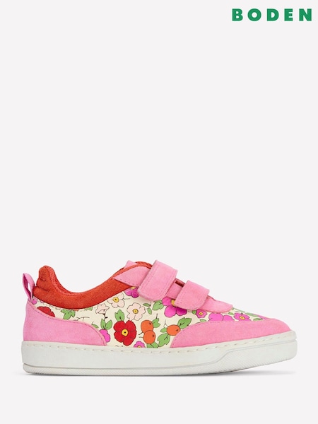 Boden Pink Colourblock Low Tops (F36373) | ₪211 - ₪241