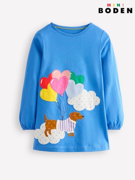 Boden Appliqué 100% Cotton Jersey Tunic (F36384) | ‏78 د.إ.‏ - ‏ 93‏ د.إ.
