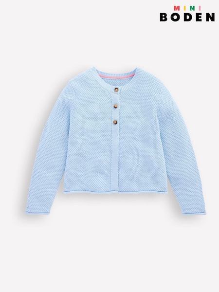 Boden Blue Everyday 100% Cotton Cardigan (F36422) | R$ 245 - R$ 285