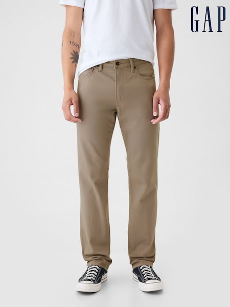 Beige - Gap Everyday Straight Fit Farkut (F36521) | €79
