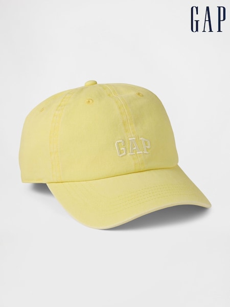 Gap Yellow Adult Logo Cotton Baseball Hat (F36542) | kr214