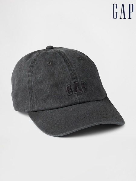 Negro - Gap Adult Logo Baseball Hat (F36596) | 21 €