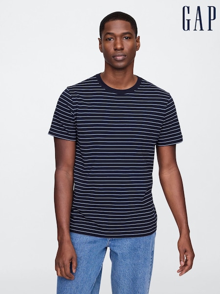 Gap Blue Stripe Everyday T-Shirt (F36600) | €20