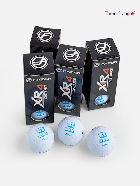 Personalised Number 1 Dad Fazer Golf Balls by My American Golf (F36670) | €37