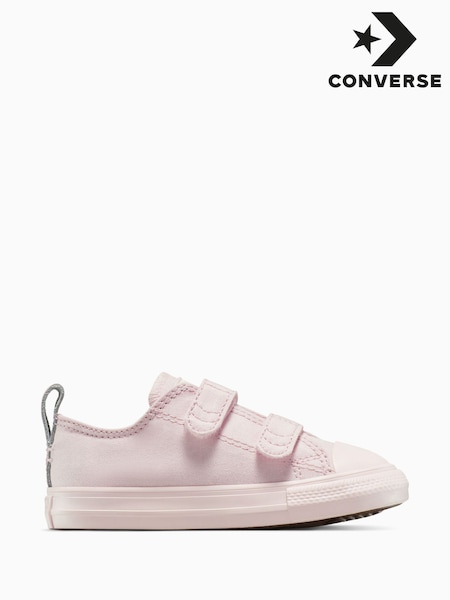 Converse Pink Chuck Taylor Monochrome Toddler Low Trainers (F36678) | R$ 315