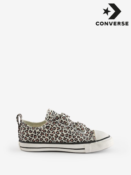 Converse Animal Chuck Taylor Toddler 2V Leopard Trainers (F36682) | 158 QAR