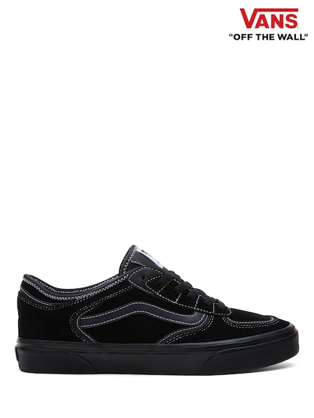 Vans Mens Rowley Classic Black Trainers (F36739) | 521 LEI