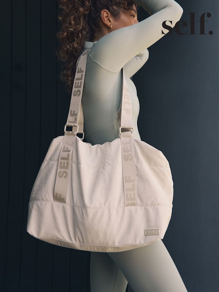 self. Stone Nylon Shoulder Bag (F36744) | €48