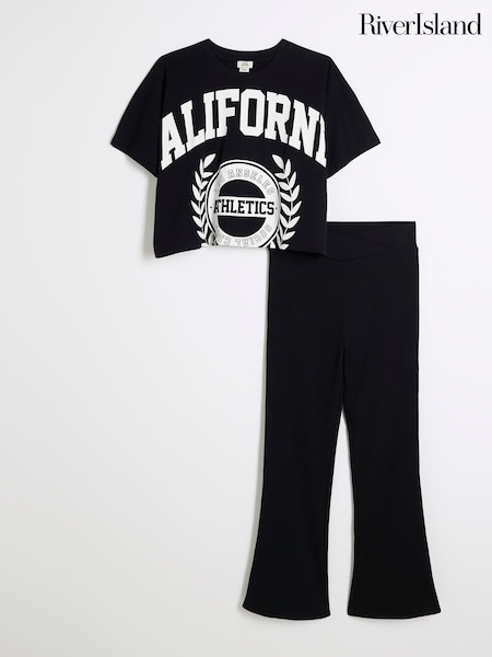 River Island Girls Mono Kickflare Set (F36783) | €28