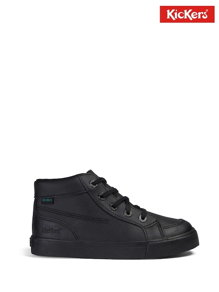 Kickers Black Tovni Hi Leather Trainers (F36811) | €66