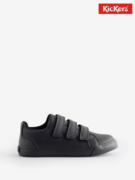 Kickers Black Tovni Trip Strap Trainers (F36868) | €66