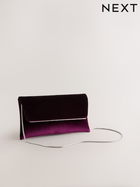 Berry - Clutch Bag with Detachable Chain (F36874) | R$ 155