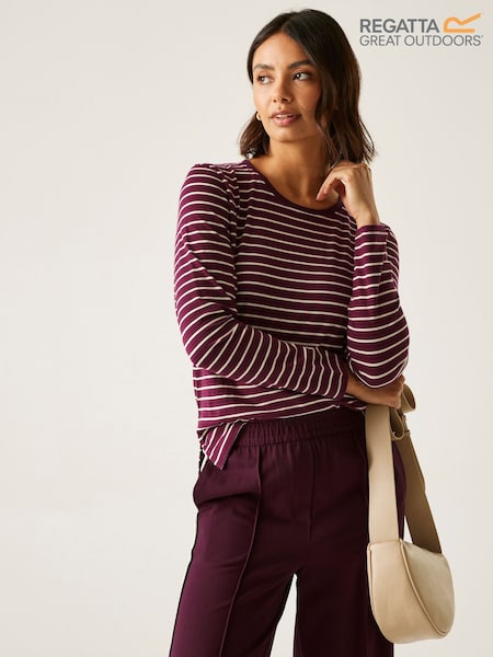 Regatta Red Federica Long Sleeve Top (F36968) | €22.50
