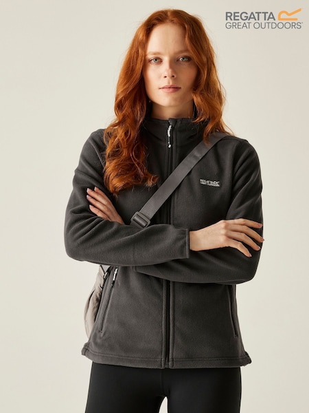 Regatta Grey Floreo IV Full Zip Fleece (F36975) | €37