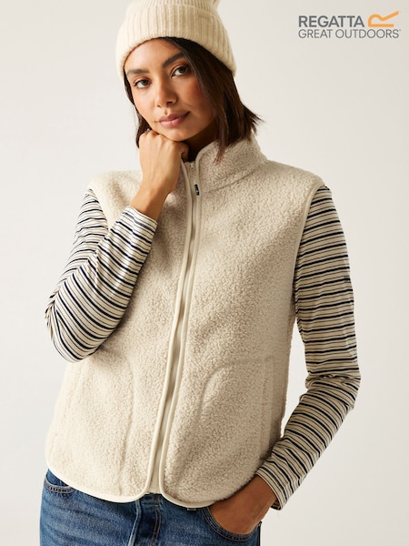 Regatta Cream Frankie Borg Bodywarmer Fleece (F36980) | €33