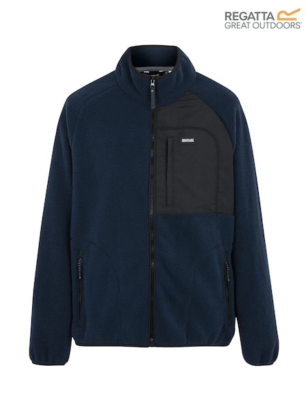 Regatta Blue Frankie Borg Half Zip Fleece (F36989) | R$ 295