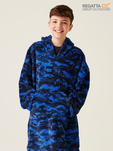 Regatta Green Kids Cosy Borg Fleece Poncho (F36998) | 89 QAR