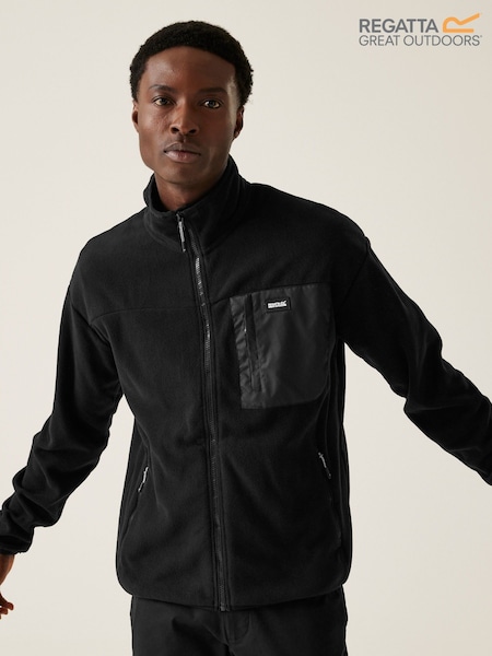 Regatta Black Frankie Full Zip Fleece (F37122) | €40