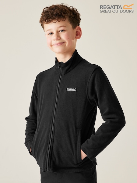 Regatta Black King Full Zip Fleece (F37127) | €17.50