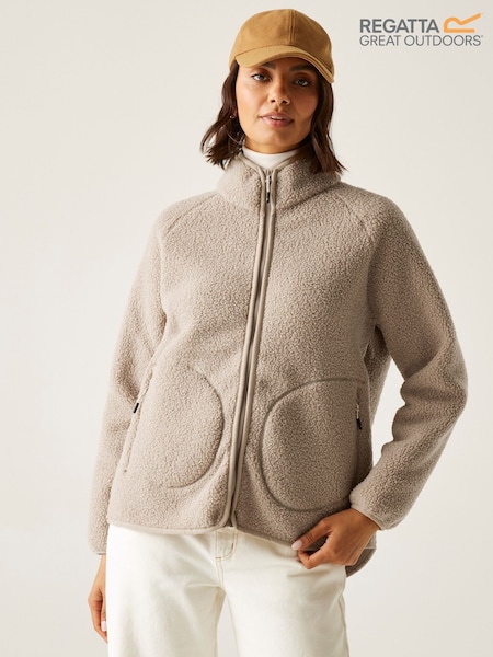 Regatta Natural Frankie Borg Full Zip Fleece (F37151) | €52
