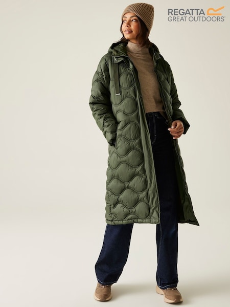 Verde - Regatta Embrie Heavyweight Water Repellent Coats (F37164) | 113 €