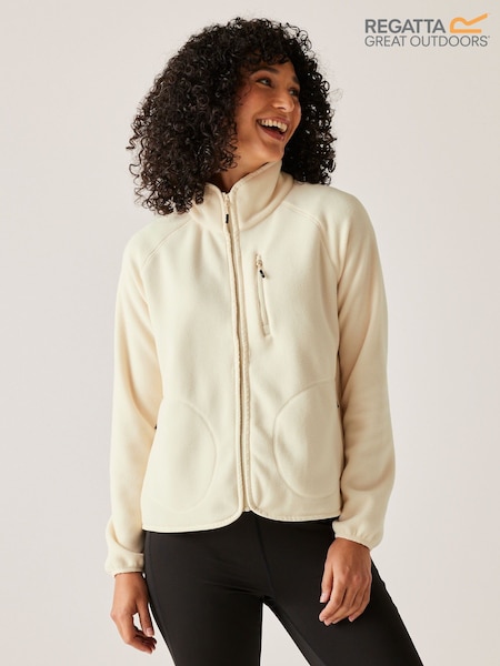 Regatta Cream Frankie Full Zip Fleece (F37178) | R$ 285