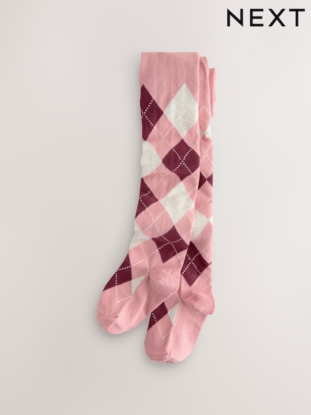 Rose - Cotton Rich Argyle Tights (F37179) | € 6 - 7 €