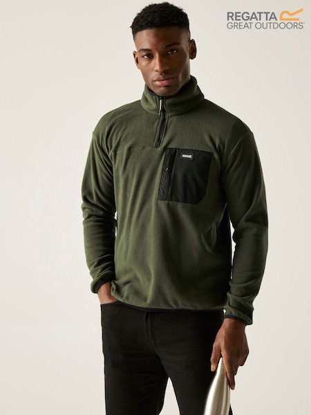 Regatta Green Frankie Half Zip Fleece (F37182) | R$ 245