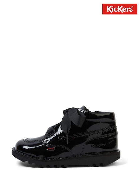 Kickers Black Hi Ribbon Trainers (F37216) | €74