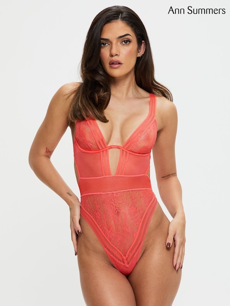 Ann Summers Orange Eternal Lace Body (F37377) | €17