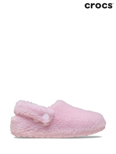 Crocs Pink Toddler Classic Cozzzy Slippers (F37422) | € 55