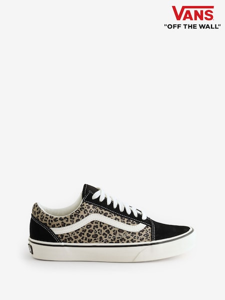 Vans Womens Leopard Old Skool Trainers (F37433) | €95