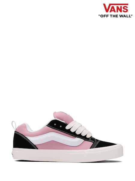 Vans Womens Knu Skool Black/Pink Trainers (F37436) | €102