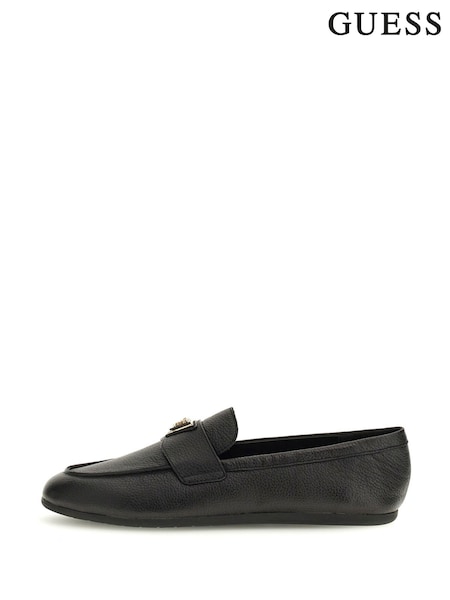 Guess Baylon Leather Black Loafers (F37457) | R$ 1.135