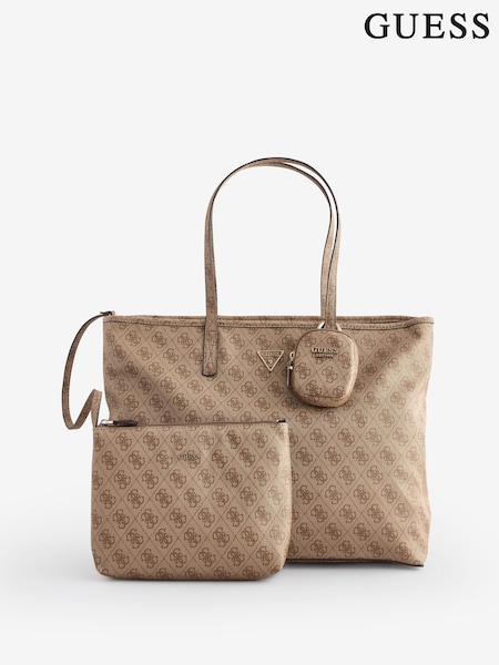 Guess 4G Monogram Logo Power Play II Large Tote Bag (F37463) | €185