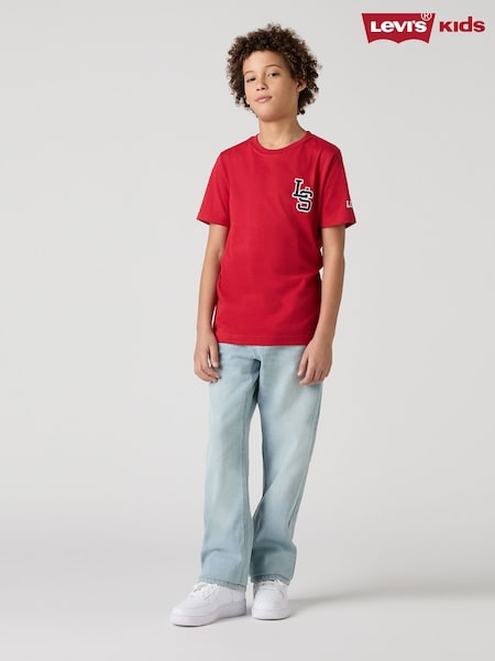Levi's® Blue 551Z Authentic Straight Light Wash Jeans (F37602) | €46 - €53
