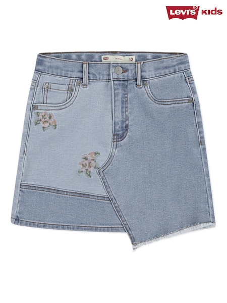 Levi's® Floral Print Patchwork Denim Skirt (F37612) | ‏151‏₪ - ‏176‏ ₪
