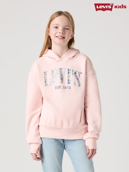 Levi's® Floral Graphic Logo Pullover Hoodie (F37615) | ‏226‏₪ - ‏251‏ ₪