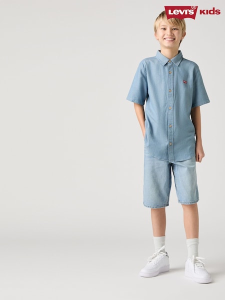 Levi's® Blue Denim Baggy Skate 100% Cotton Shorts (F37629) | 2,103 UAH - 2,403 UAH