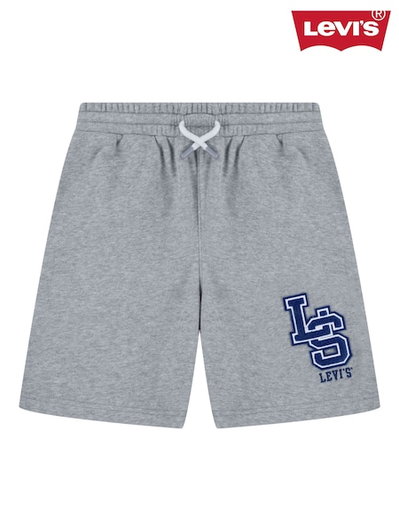 Levi's® Grey Varsity Letters Logo Jersey Pull-On Shorts (F37630) | 1,202 UAH - 1,502 UAH