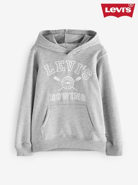 Levi's® Grey Varsity Rowing Logo Pullover Hoodie (F37641) | €53 - €60