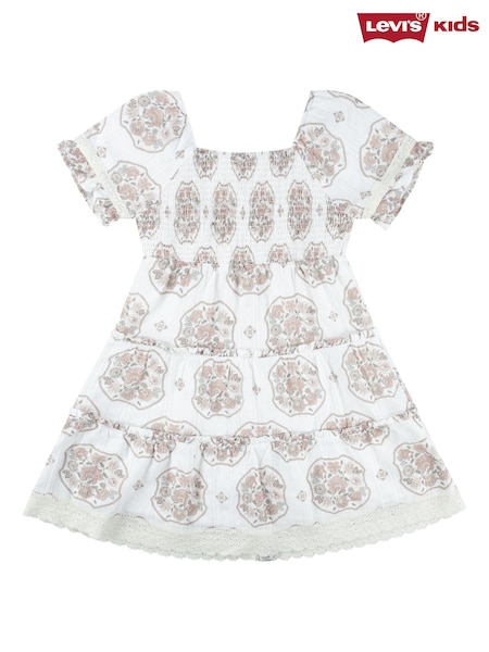 Levi's® Tiered Floral Print 100% Cotton Dress (F37662) | 261 LEI - 298 LEI