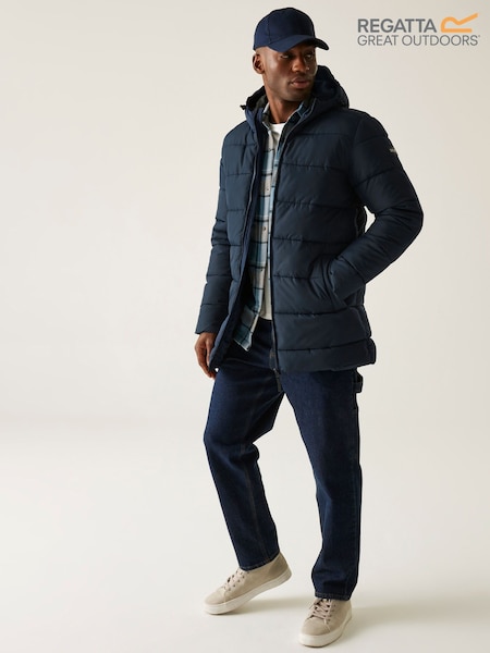 Regatta Blue Lakiver Heavyweight Water Repellent Finish Jacket (F37891) | R$ 590