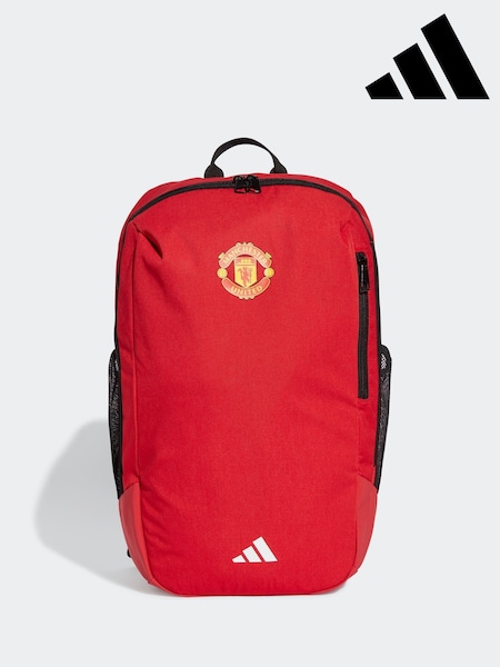 adidas Red/Black Manchester United Home Backpack (F37983) | AED204