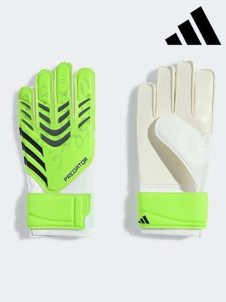 adidas Yellow/Black Kids Predator Training Goalkeeper Gloves (F37999) | R$ 180