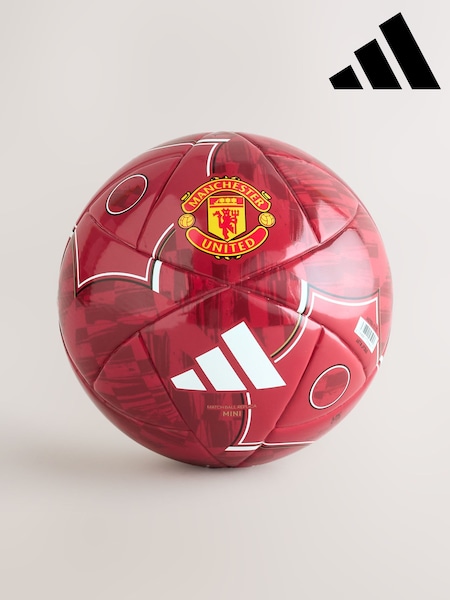 adidas Red Manchester United Home Mini Ball (F38006) | AED76