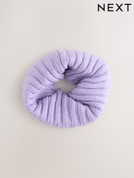 Lilac Purple Rib Snood (1-16yrs) (F38040) | 35 QAR - 40 QAR